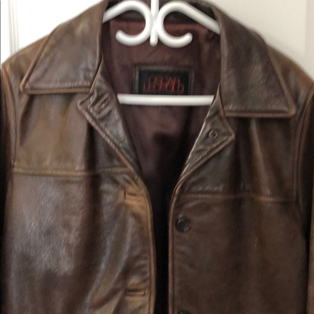 Leather jacket Oscar leopold